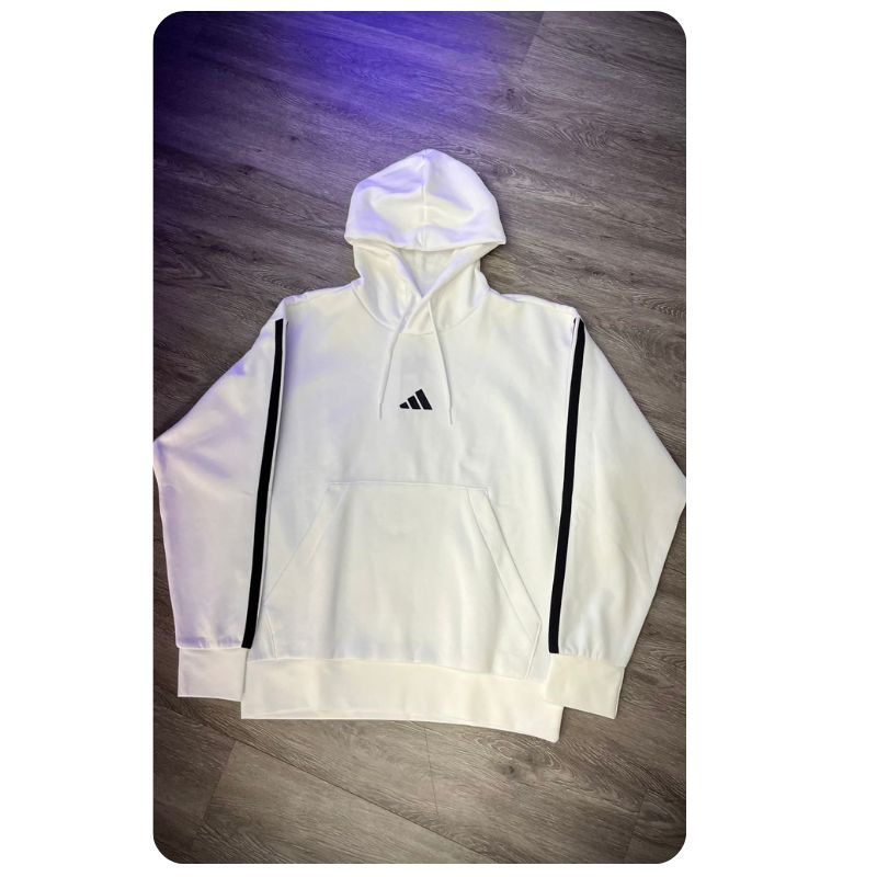 Buzo Adidas Blanco Hoodie