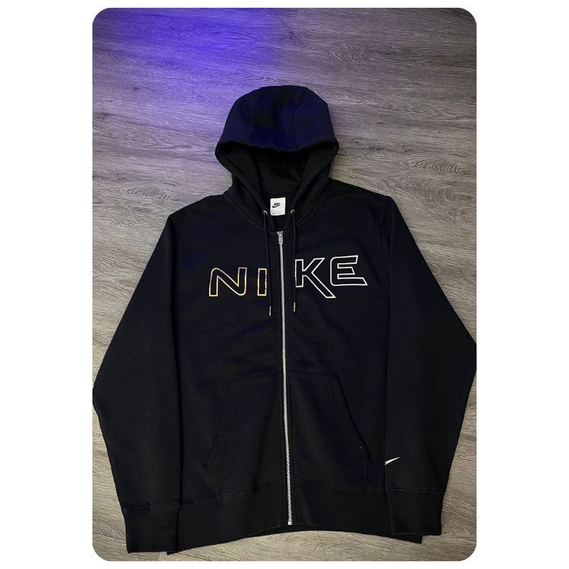 Buzo Nike Cierre Negro