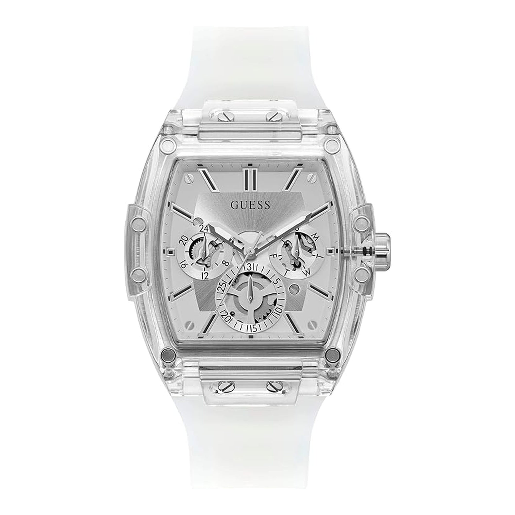 Reloj Guess GW0G Transparente