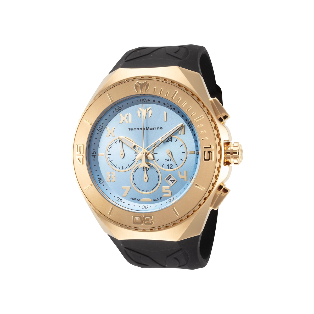 TechnoMarine Hombre Manta Ocean 48mm Reloj Cuarzo TM-225008-TM-225009