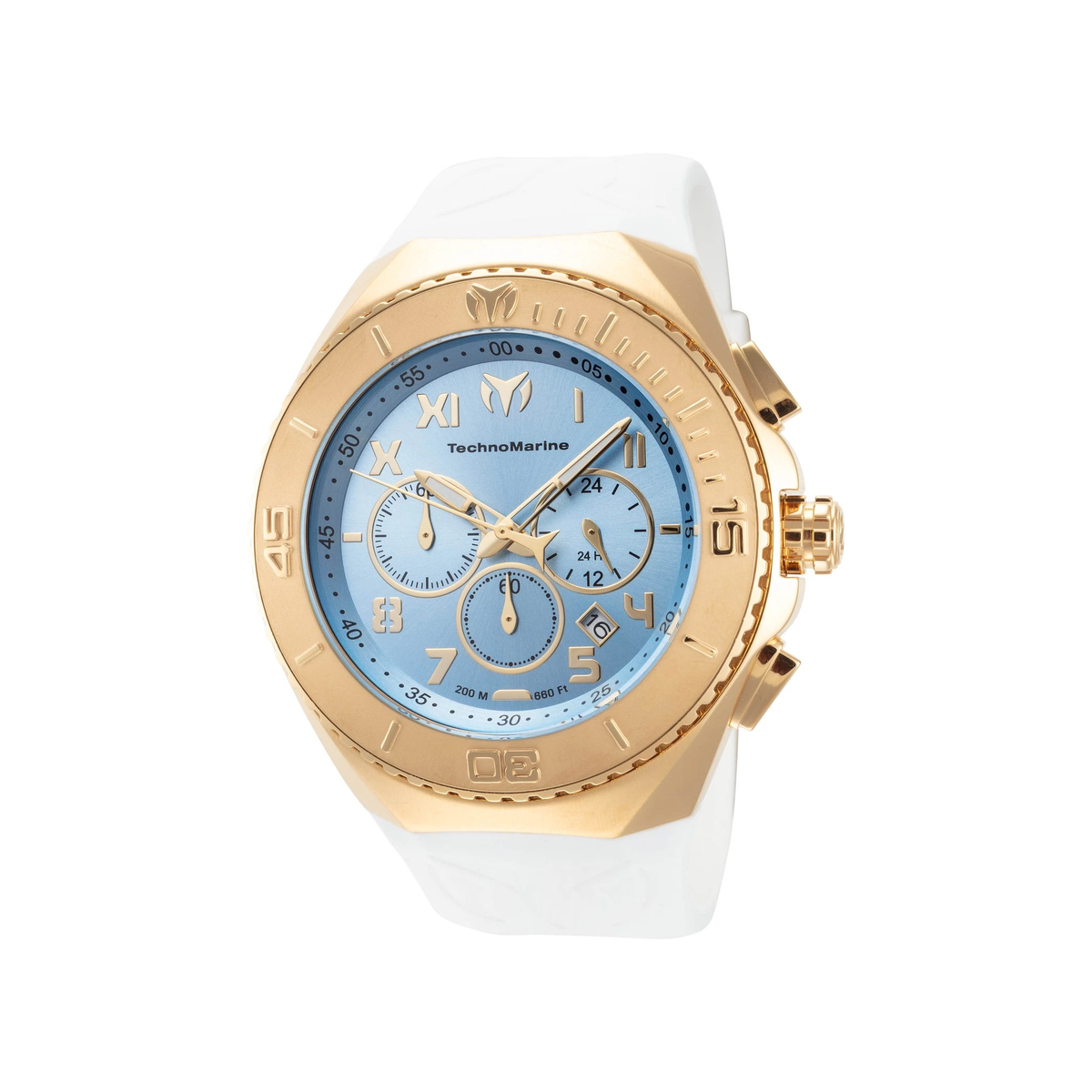 TechnoMarine Hombre Manta Ocean 48mm Reloj Cuarzo TM-225008-TM-225009