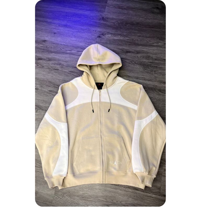 Buzo Jordan Cierre Beige