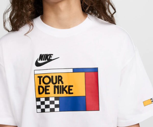 Camiseta nike blanca tour